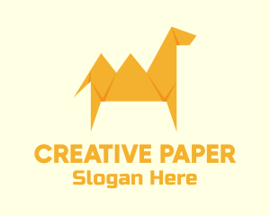 Yellow Camel Origami logo