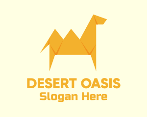 Yellow Camel Origami logo