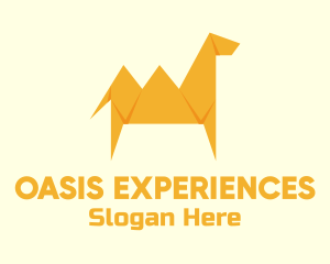 Yellow Camel Origami logo