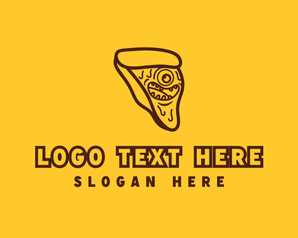 Pizza Slice Monster logo