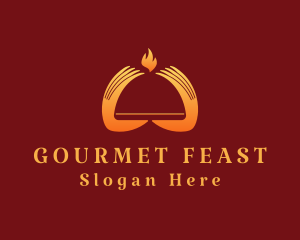 Hot Gourmet Server logo design