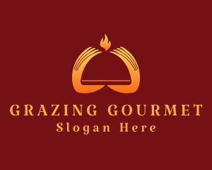 Hot Gourmet Server logo design