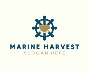 Marine Coffee Esspresso logo design