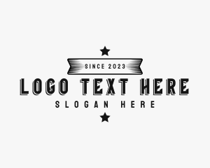 Retro Banner Business logo