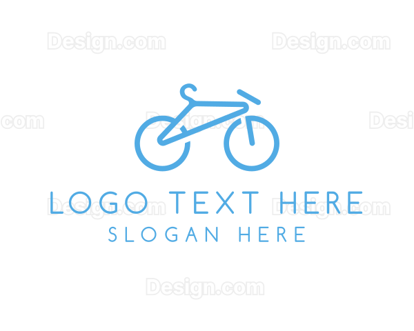 Bicycle Laundry Hanger Logo