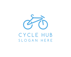 Bicycle Laundry Hanger  logo design