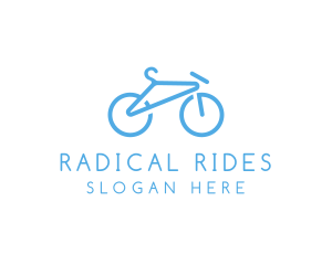 Bicycle Laundry Hanger  logo design