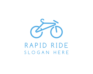 Bicycle Laundry Hanger  logo design