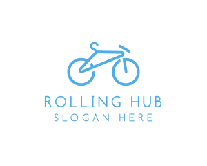 Bicycle Laundry Hanger  logo design