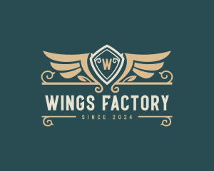 Royal Winged Shield logo