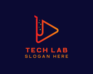 Lab Music App logo design