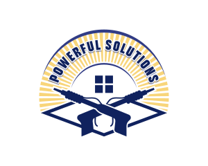 Power Washer Sanitation logo design