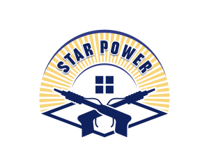 Power Washer Sanitation logo design