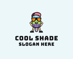 Cool Popsicle Dessert logo design