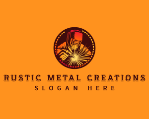 Industrial Metal Welding logo design