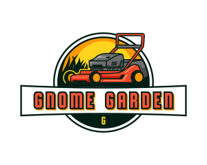 Gardening Lawn Mower  logo design