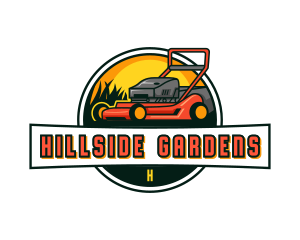 Gardening Lawn Mower  logo design