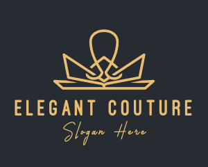 Elegant Jewelry Crown logo design