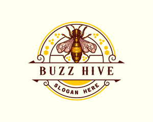 Bumblebee Honey Bee logo