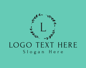 Floral Wreath Beauty logo