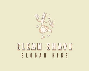 Plunger Janitorial Cleaning logo design