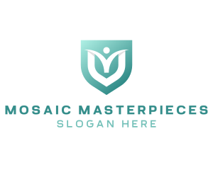 Professional Leader Shield logo design