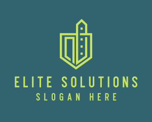 Urban Green Construction  logo design