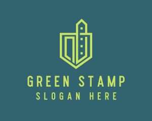 Urban Green Construction  logo design