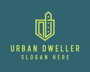 Urban Green Construction  logo design