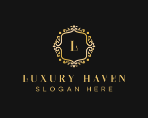 Royal Decorative Hotel logo design