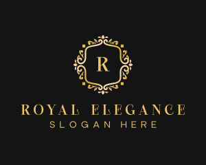 Royal Decorative Hotel logo design