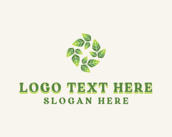 Leaf Pod logo example 2