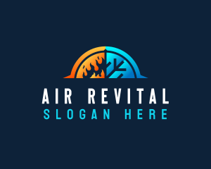 Hot Cold Thermal logo design