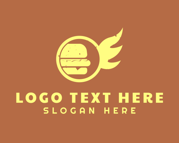 Hamburger logo example 3