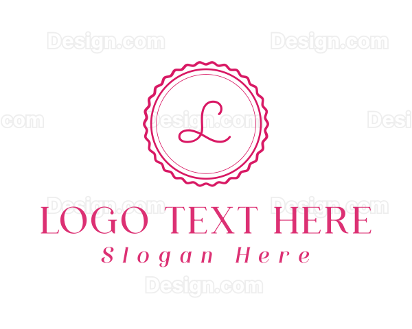 Feminine Stylish Stamp Logo