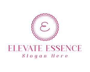 Feminine Stylish Stamp Logo