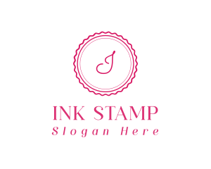 Feminine Stylish Stamp logo