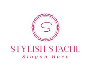 Feminine Stylish Stamp logo design