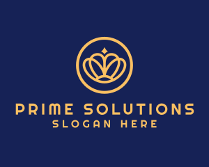 Simple Luxury Crown Logo