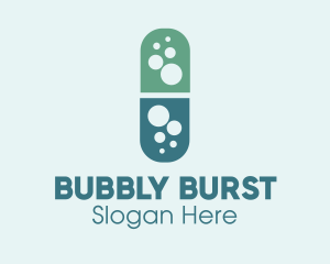 Bubble Pill Pharmaceutics logo design