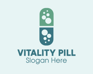 Bubble Pill Pharmaceutics logo design