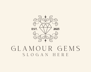 Premium Diamond Jewelry logo design