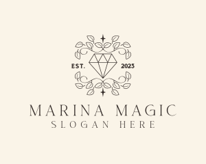 Premium Diamond Jewelry logo design