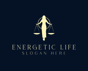 Female Scale Law Firm Logo