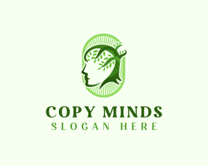 Mind Person Tree logo design