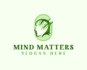 Mind Person Tree logo design