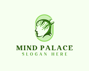 Mind Person Tree logo design