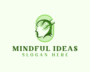 Mind Person Tree logo design