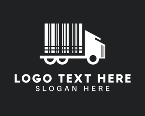 Barcode Trucking Company  logo design
