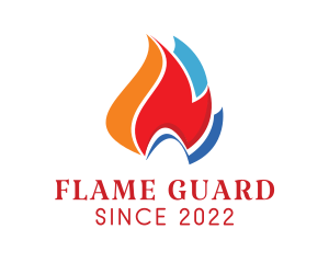 Colorful Flame Fuel logo